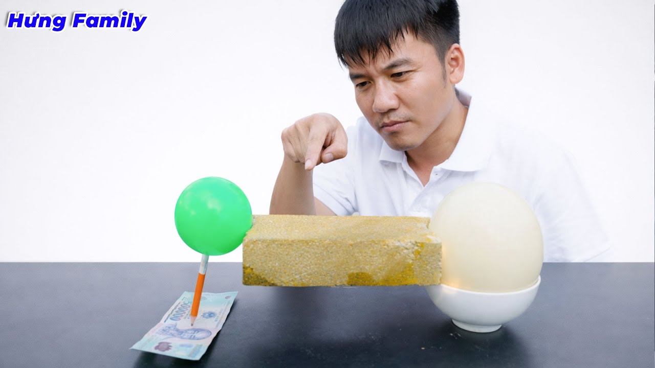 Hưng Troll | Thử Thách Lấy Tiền Khỏi Bẫy Không Chạm Tay Không Dụng Cụ