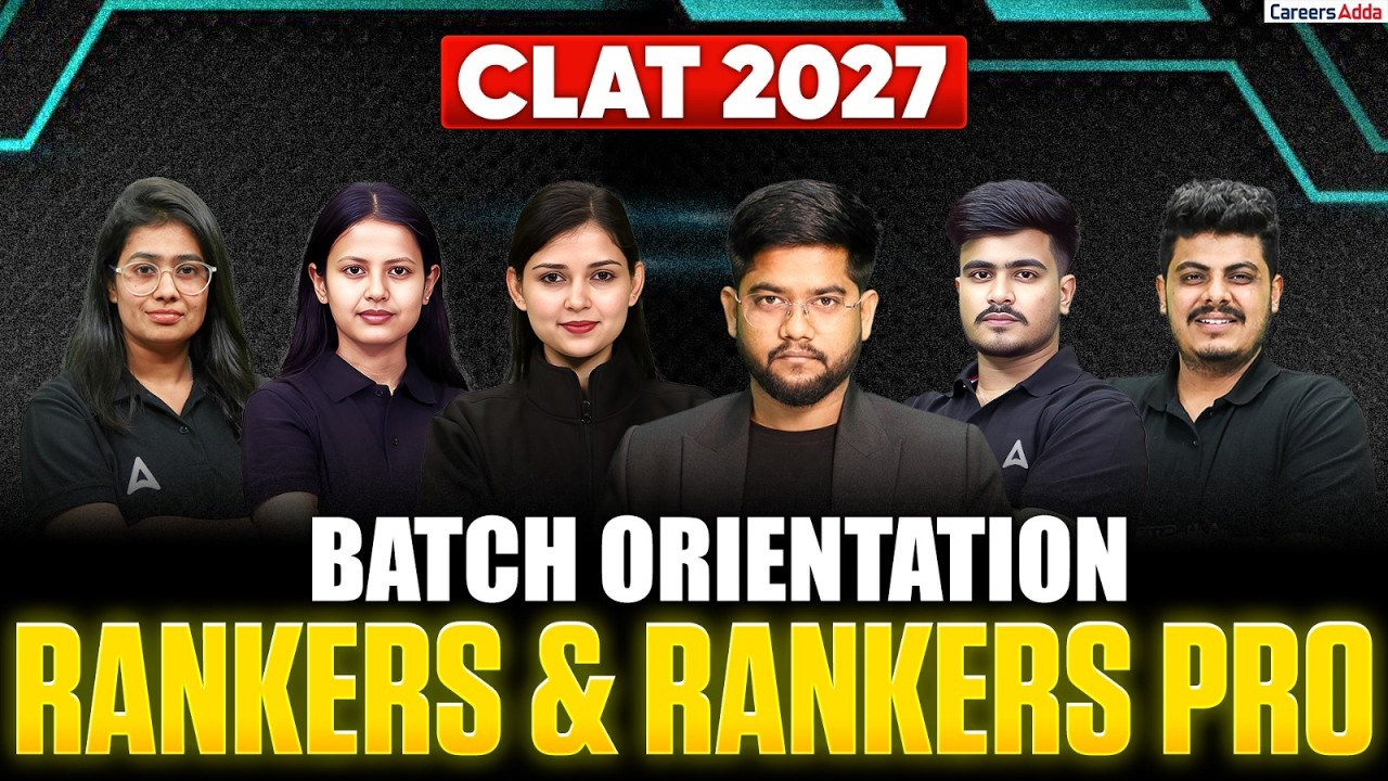 CLAT 2027 Rankers Batch | Live Classes, Syllabus, Strategy & Complete Course Details!