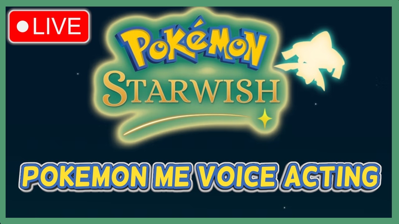 Το ΠΡΩΤΟ POKEMON GAME με VOICE ACTING?! (Pokemon Starwish DEMO - Live Greek!)