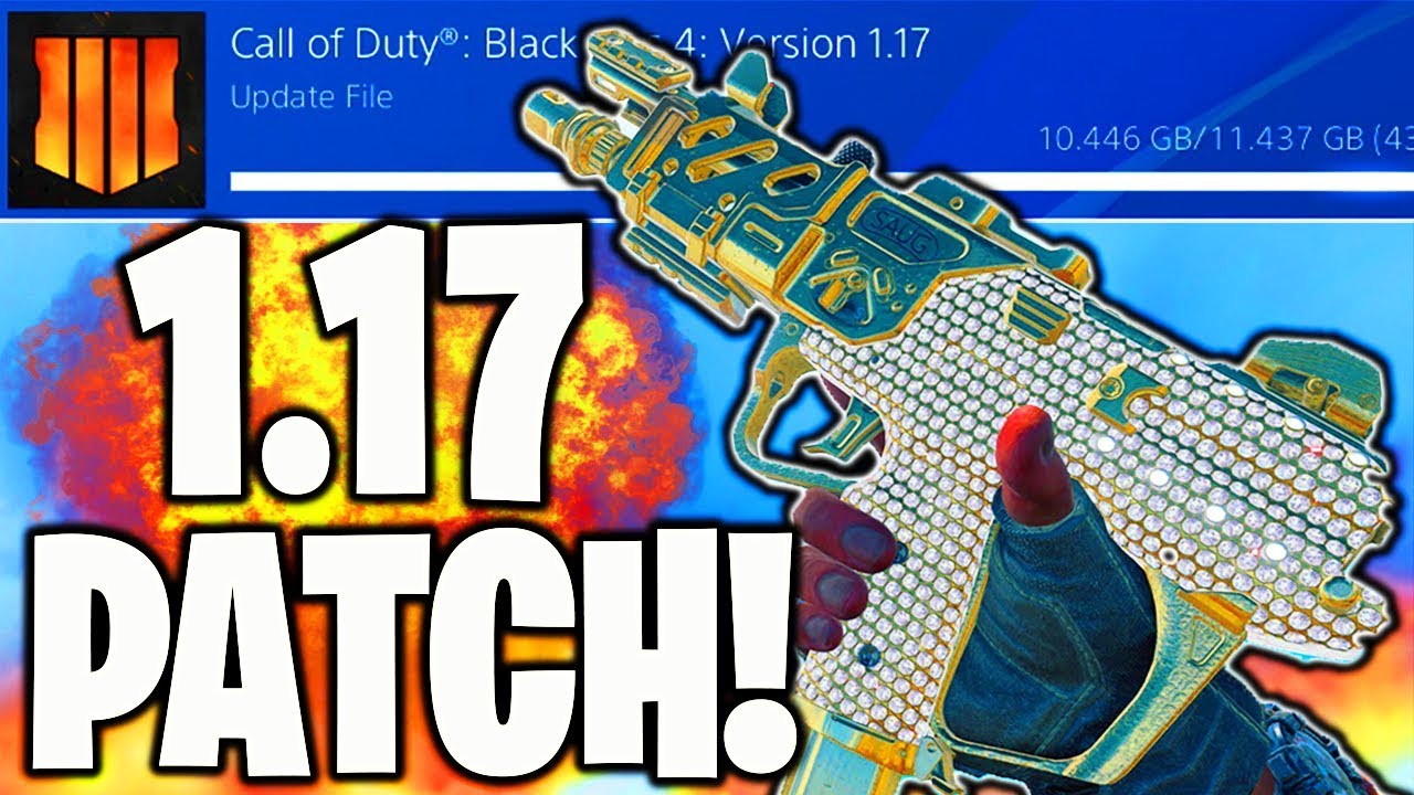 BO4 1.17 PATCH NOTES! HUGE SMG BUFFS, SPECIALIST NERFS NEW DLC WEAPONS BLACK OPS 4 1.17 PATCH NOTES!