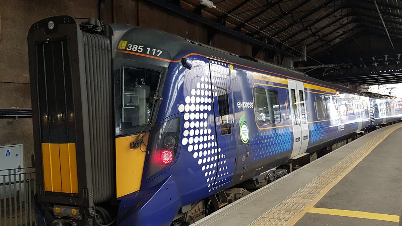 The fastest train between Scotland's two largest cities