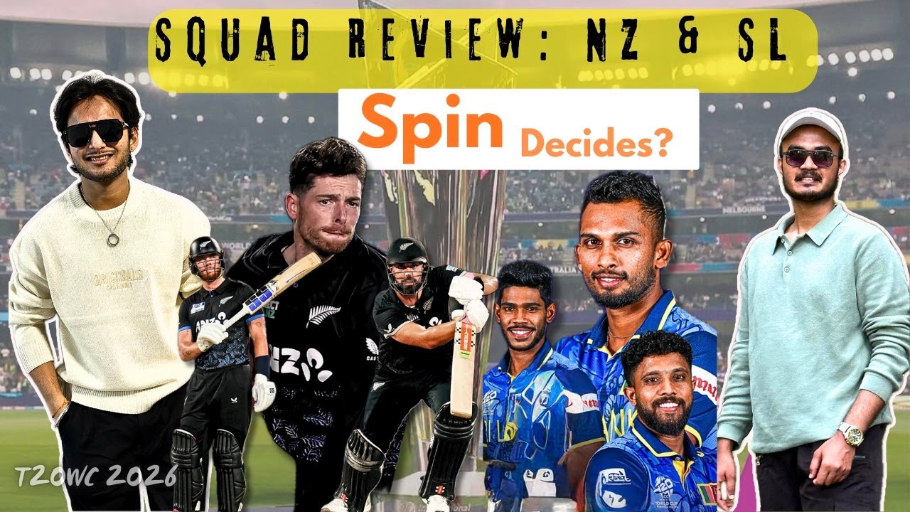 EP:03 Sri Lanka's Spin Web vs New Zeland's Aggression: WC Showdown