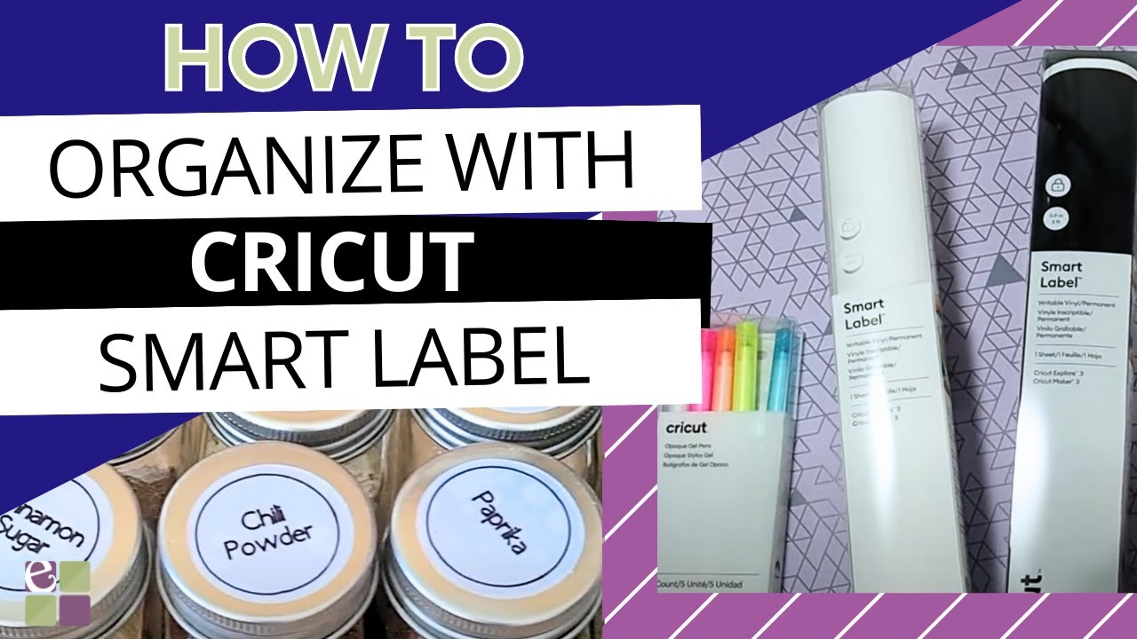 Виниловая этикетка Cricut Smart Label с возможностью записи // Как организовать работу с Smart Label
