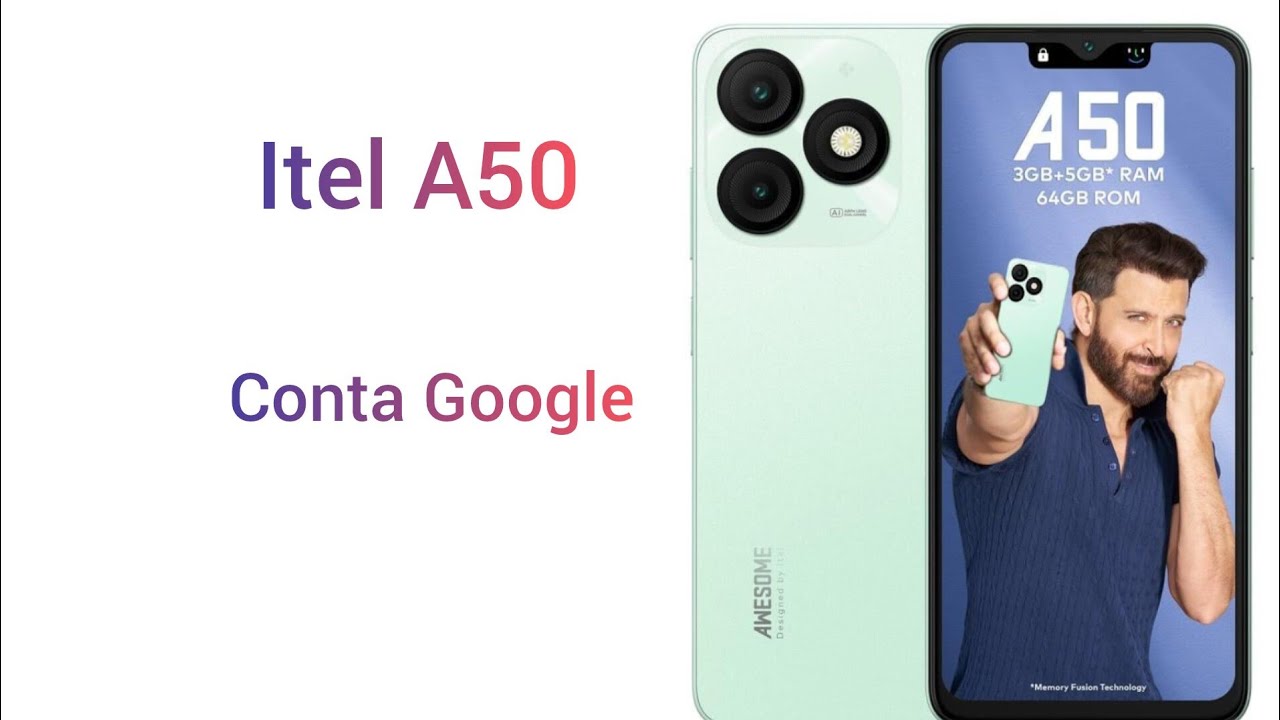 ✅️Itel A60/A50/A70 frp ( conta Google)✅️