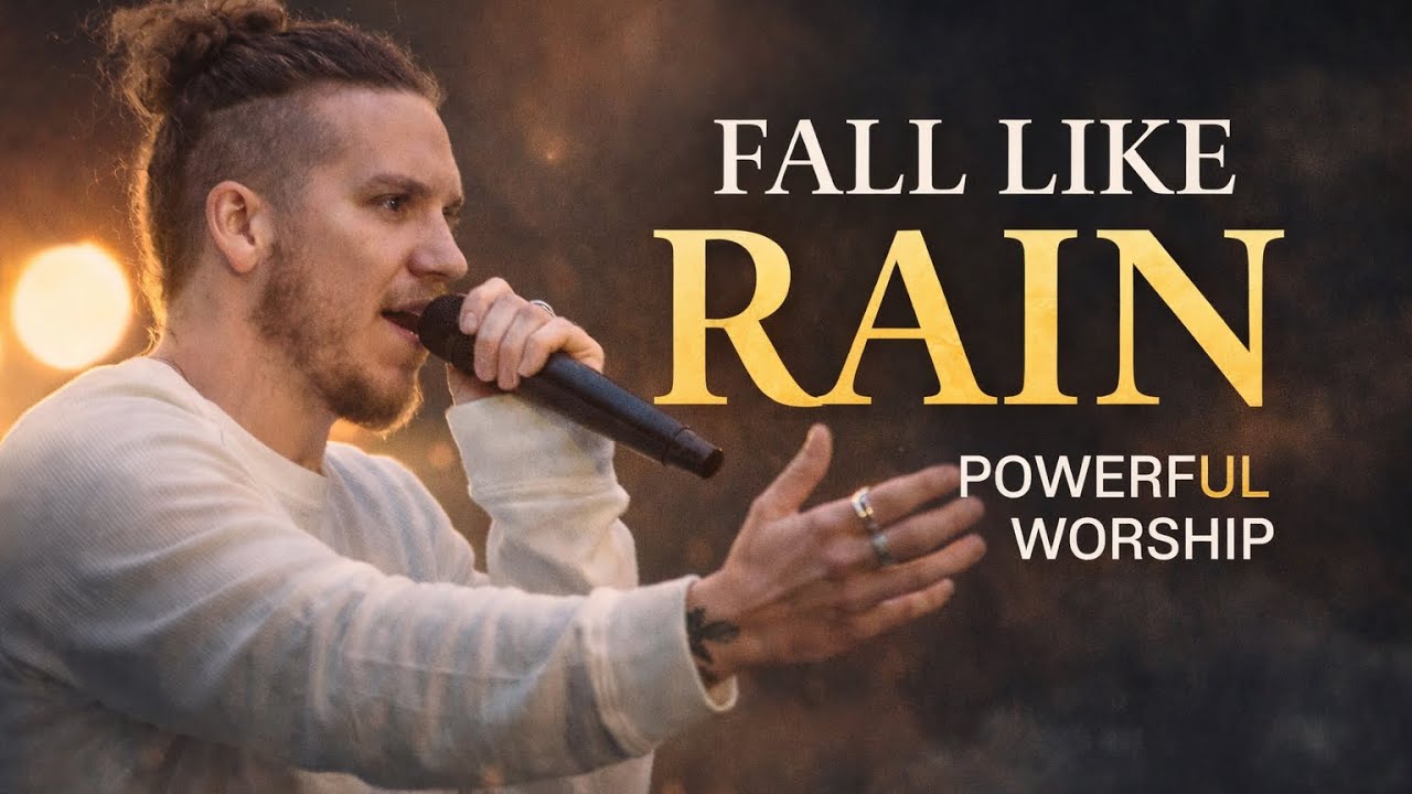 Fall Like Rain | Deep Worship Song for Prayer, Healing & Surrender
