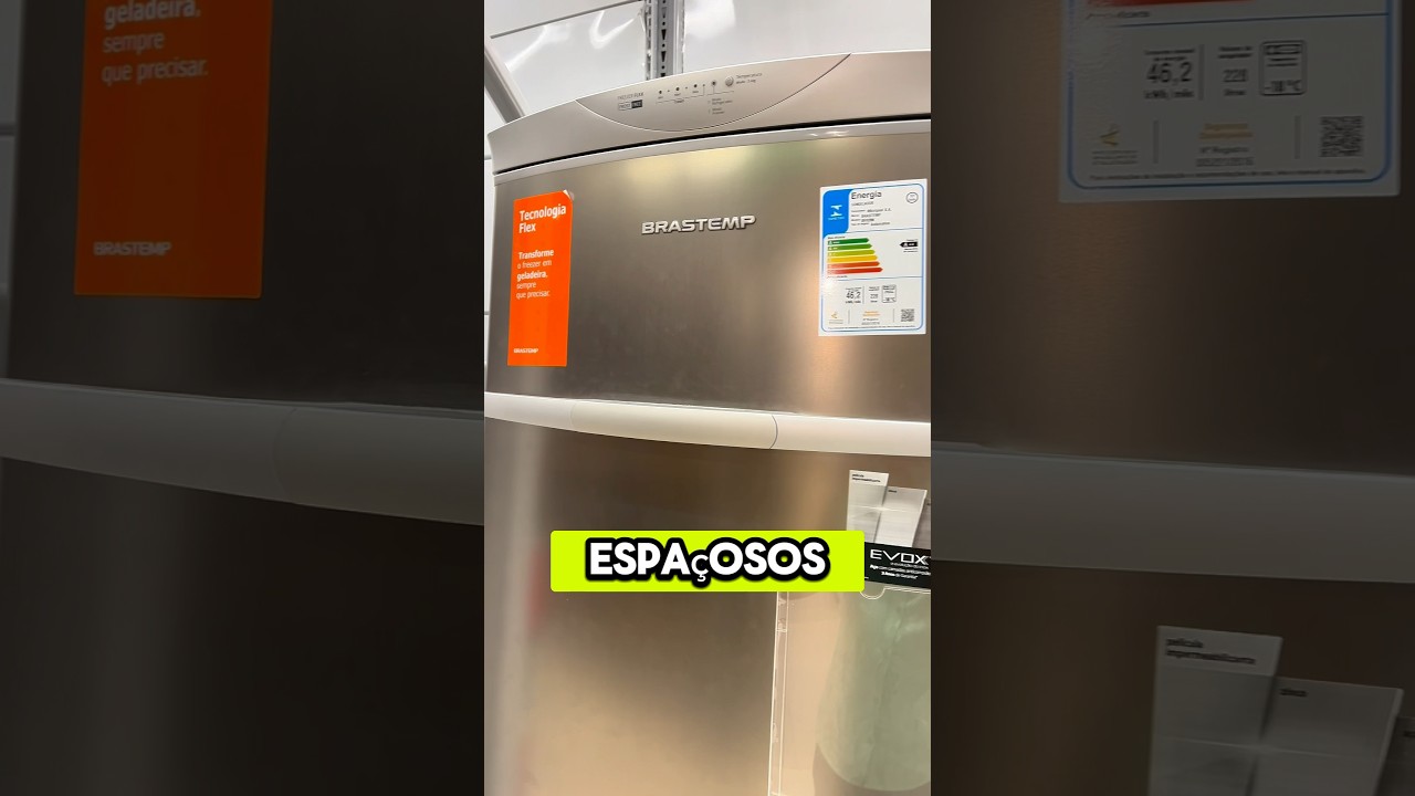 FREEZER FROST FREE BRASTEMP FLEX 228 Litros  #brastemp #freezer