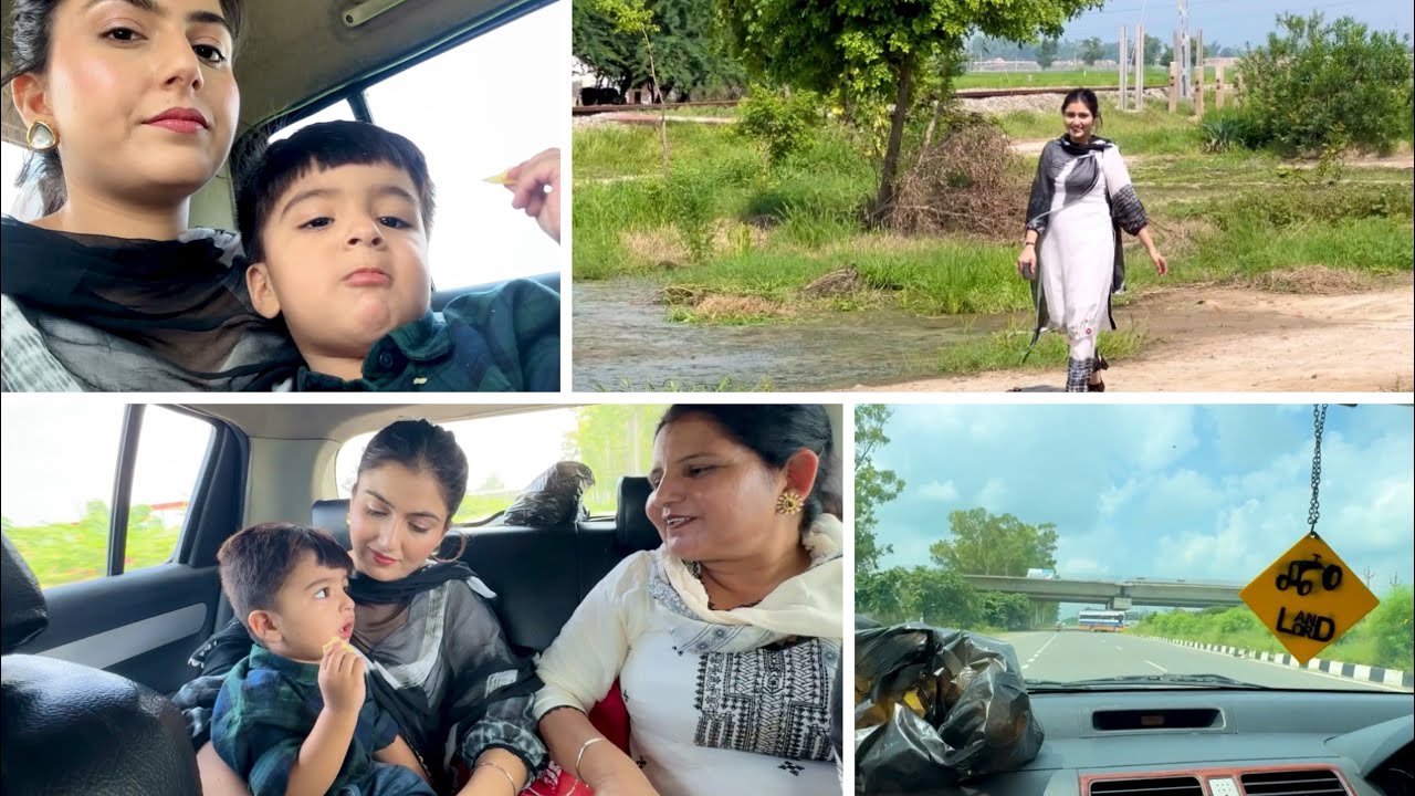 VIRAAJ NANI NAL BOHAT KHUSH 😍😍|| #rabiamaninder