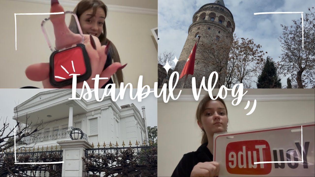 İSTANBUL VLOG/ alışveriş,bol bol gezi ve yemek