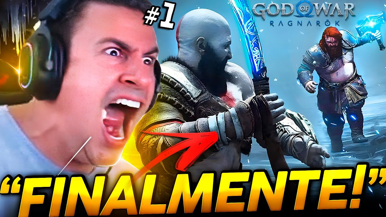 SUPER XANDÃO JOGANDO GOD OF WAR RAGNAROK