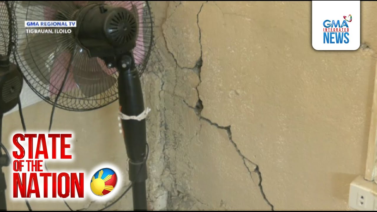 Ilang bahay at paaralan, nagkabitak matapos ang magnitude 4.8 na lindol | SONA