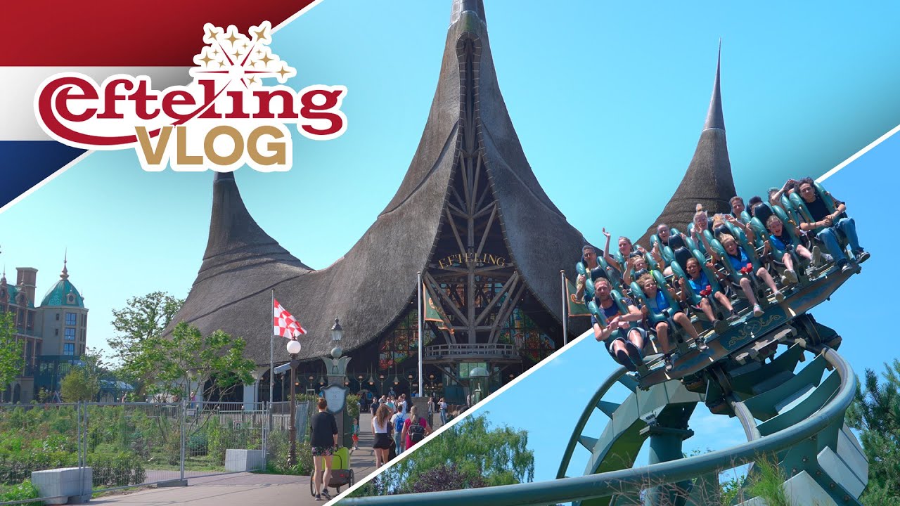 Visiting One of Europe's Most Iconic Theme Parks, Efteling! Our First Time on Danse Macabre & More!