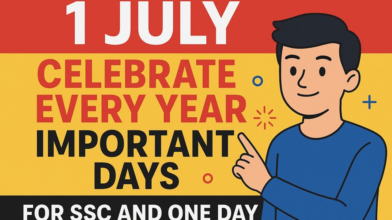 ###Important days of 1 july#doctorsday GSTday SBIdays CA days#THE DATA BASE