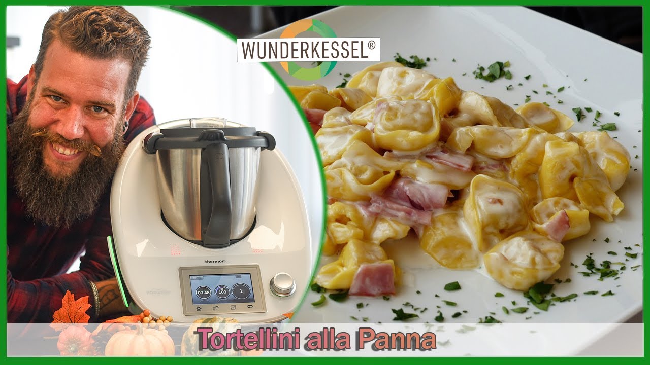 Tortellini mit Schinken-Sahne Sauce -  Wunderkessel