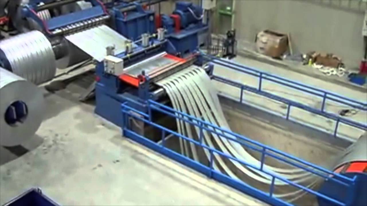 STEEL COIL SLITTING LINE