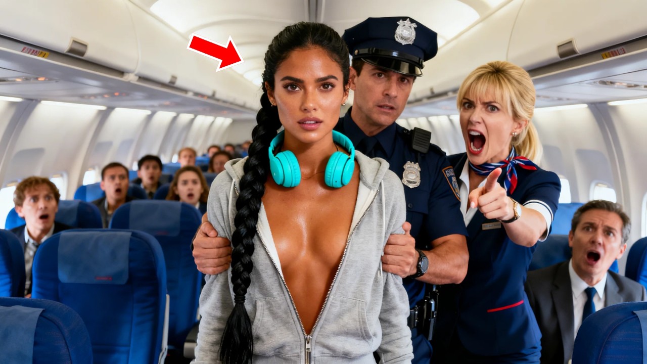 Black Teen Handcuffed on the Plane — Crew Goes Silent When Her CEO Father Arrives...