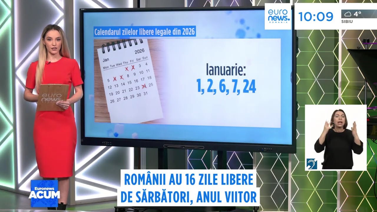 Zile Libere 2026. Calendarul sărbătorilor legale, nelucrătoare, și al minivacanțelor din 2026