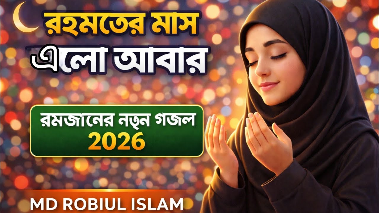 রহমতের মাস এলো আবার।Ramadan New  Gajal. MD ROBIUL ISLAM.