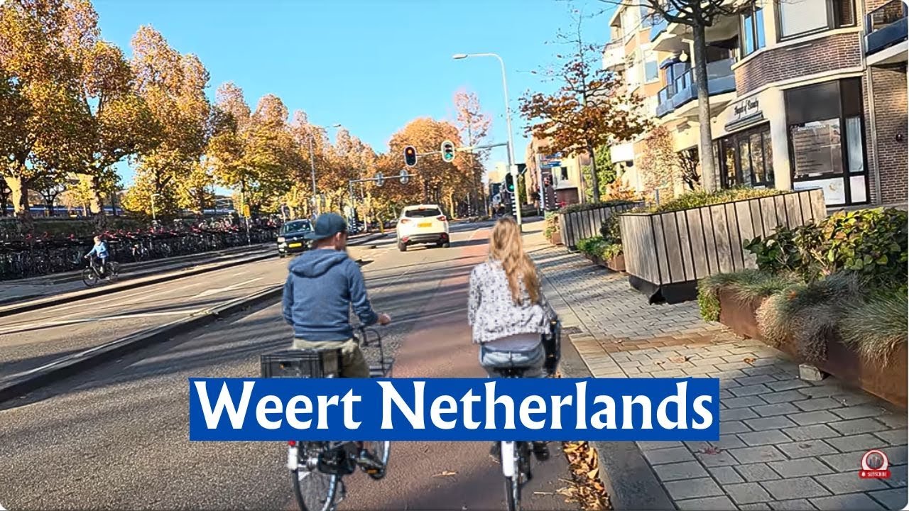 Weert Netherlands | E-bike Ride through the neighbourhood of Weert 4K