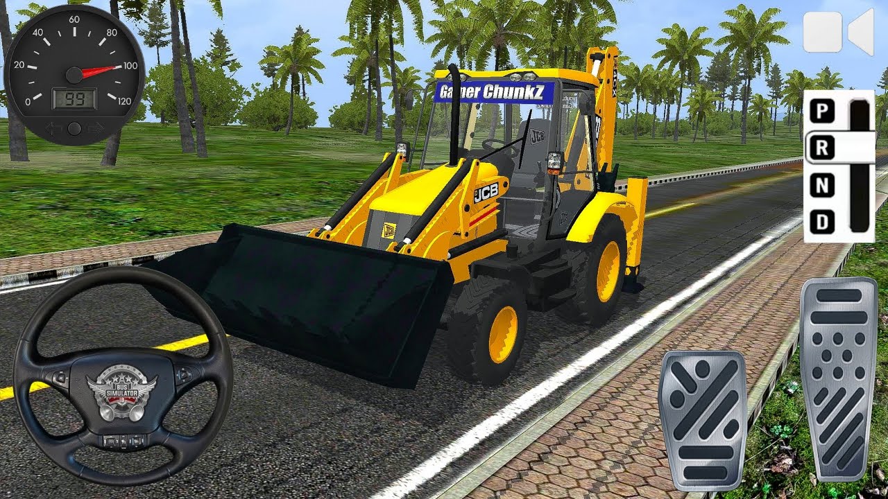 JCB V1 Mod for Bus Simulator Indonesia - JCB mod in Bussid - Mod&nbsp;Bussid - Bussid Gameplay