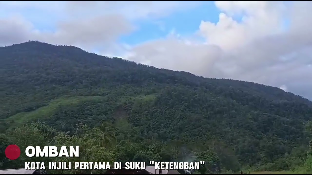 Omban kota Injili pertama kali di suku KETENGBAN bahasa Telepe 🛖