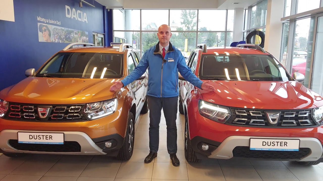 Dacia Duster II & Duster II po liftingu 2021. Prezentują Mariusz Rataj & Maciej Kukiełka