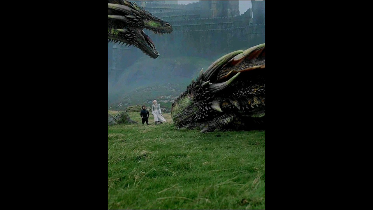 DAENERYS TARGARYEN AND TYRION LANNISTER GAME OF THRONES SCENE 