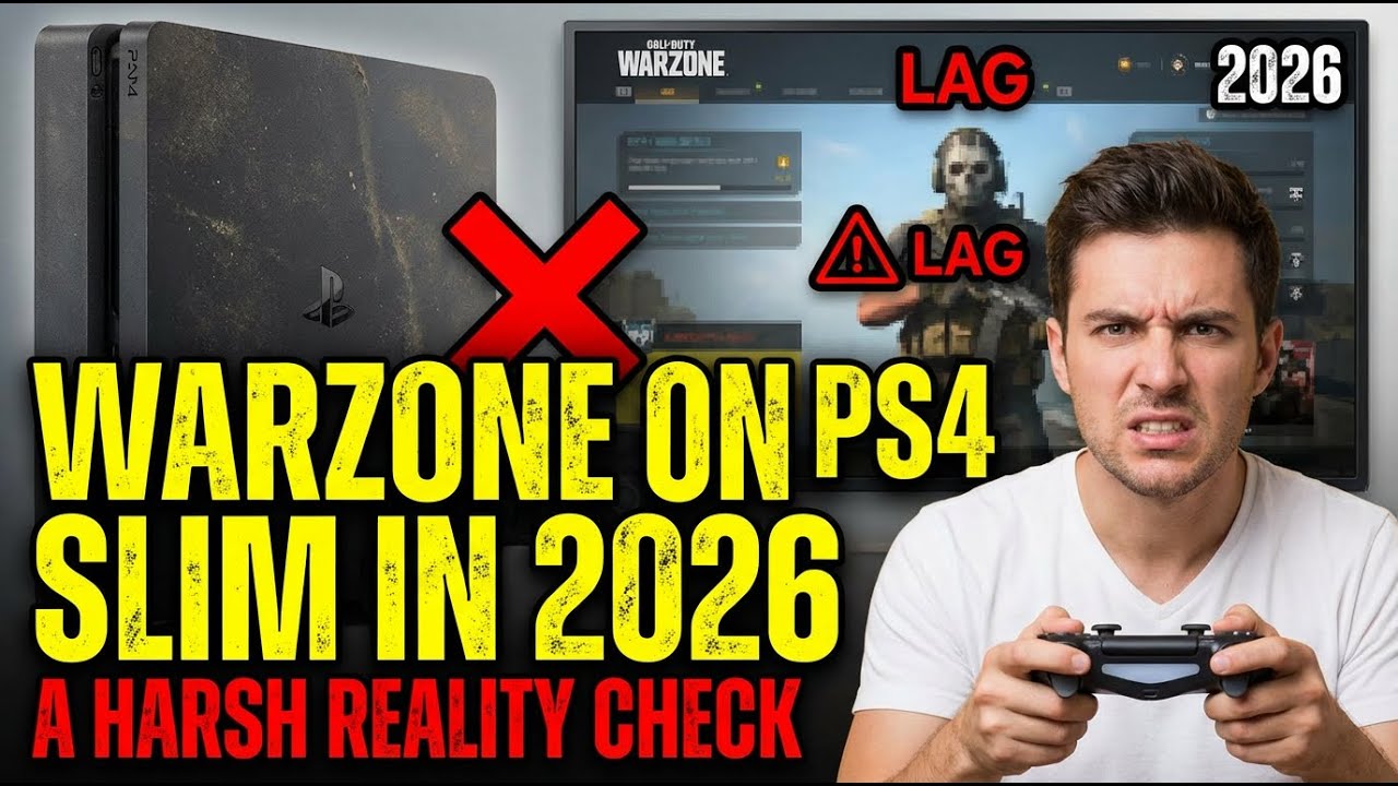 Call of Duty Warzone on PS4 Slim in 2026 A Harsh Reality Check