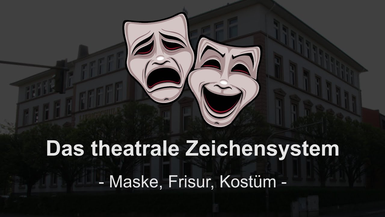 Theatrale Zeichen 06  Maske, Frisur, Kost&uuml;m