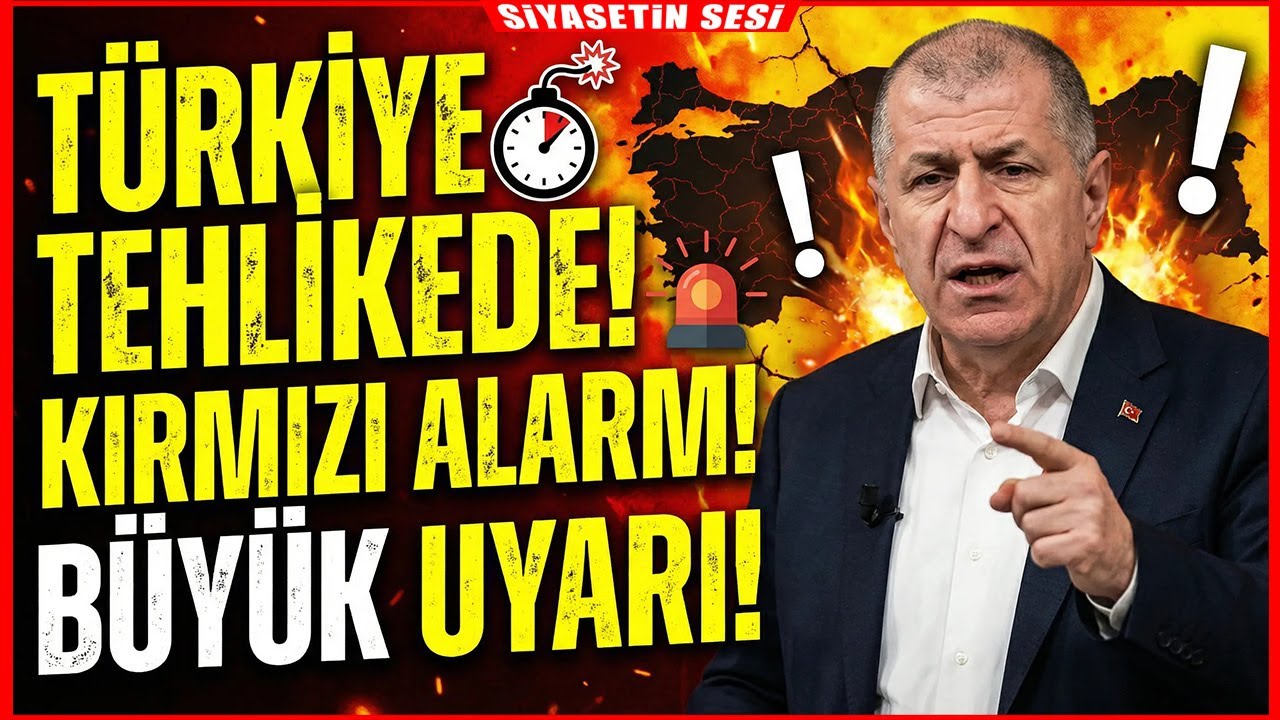 Ümit Özdağ'dan Tarihi Uyarı! Türkiye Büyük Tehlikede!