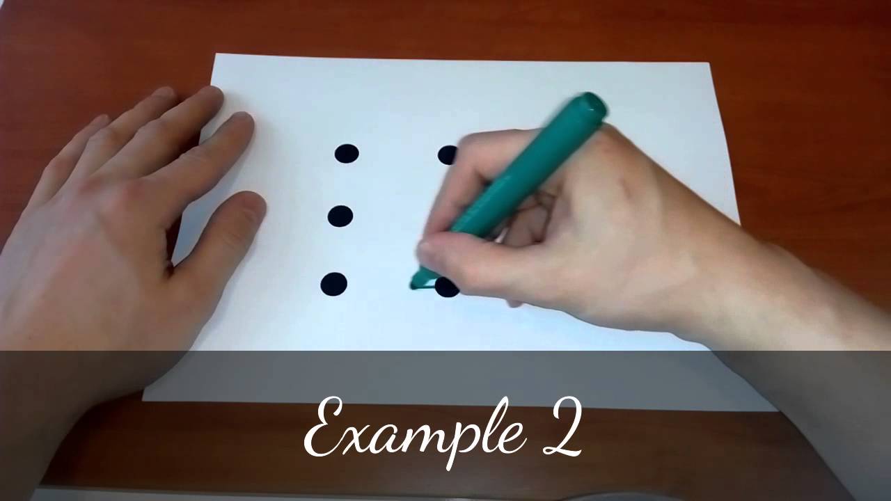 9 Dot Puzzle Connect With 4 Lines - Puzzle Connect 9 Dots With 4 Straight Lines Think Outside Box