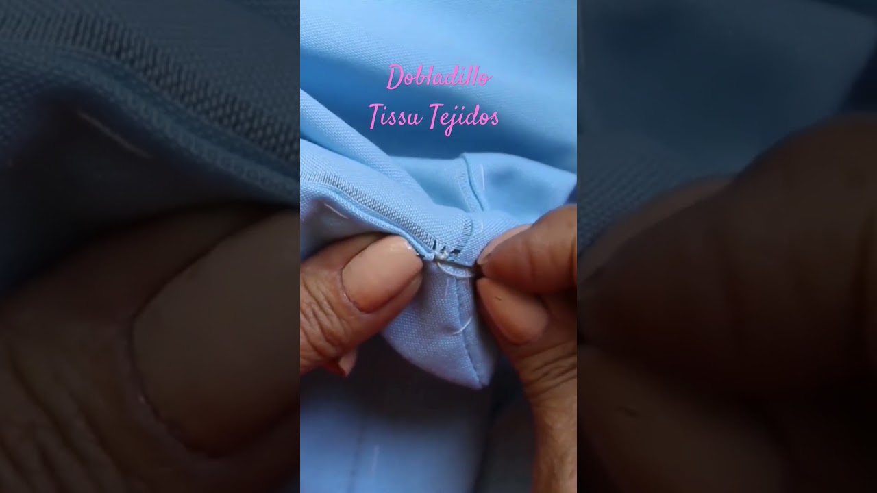 como hacer un dobladillo/vainicas y Deshilados @tissu tejidos 🌹 paso a paso