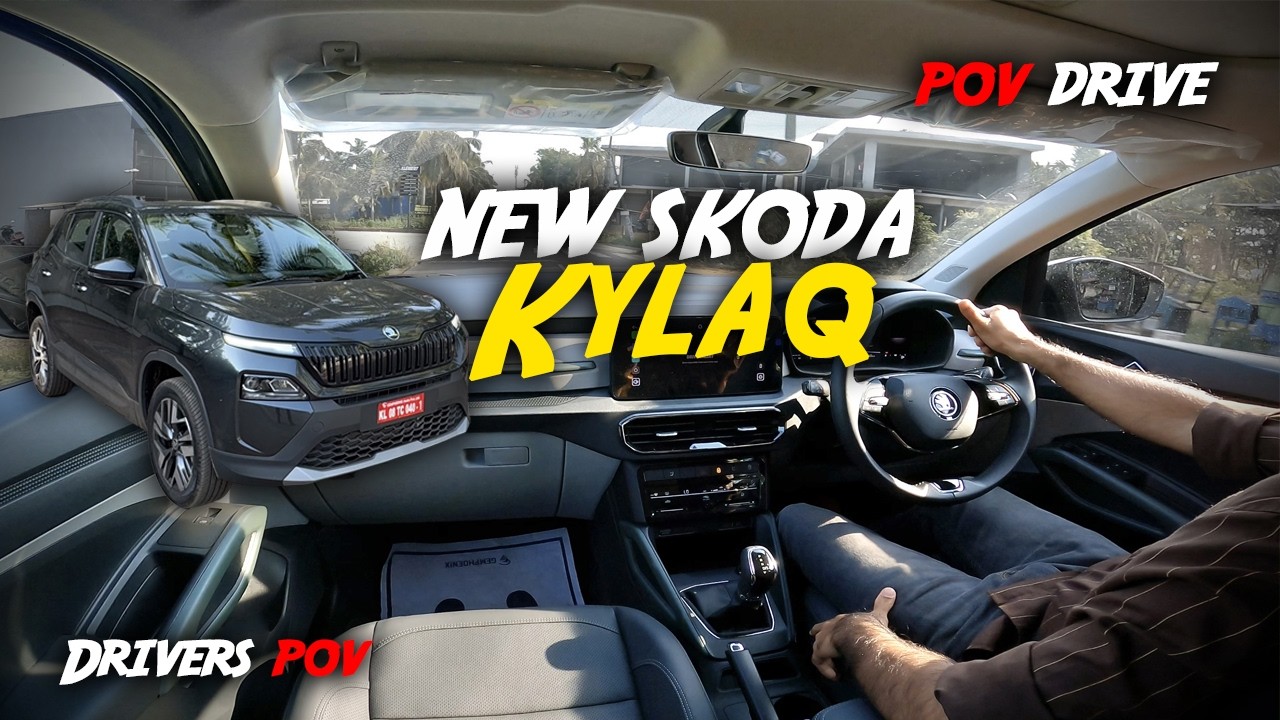Skoda Kylaq Prestige AT | 1.0L 114 BHP | skoda kylaq pov drive review | POV Drive | kylaq automatic