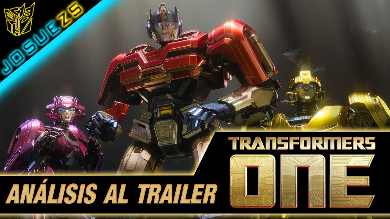 Análisis al tráiler de Transformers One