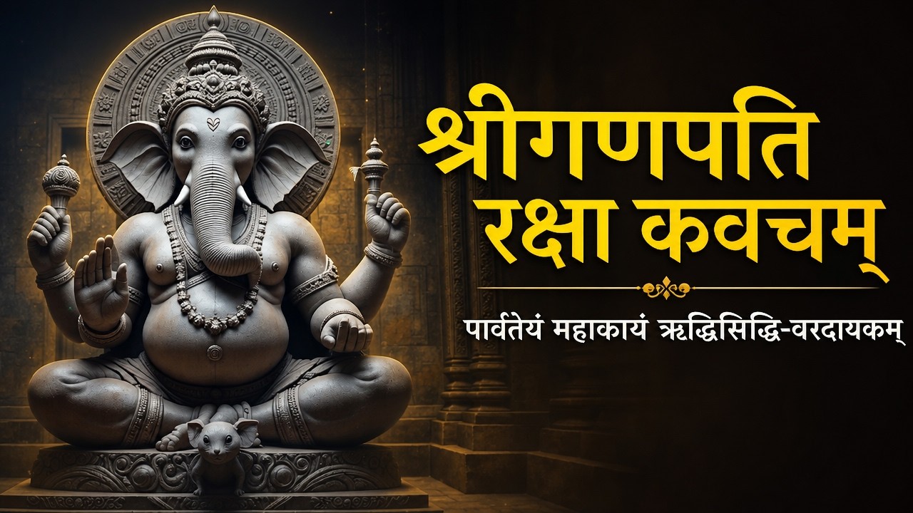 श्रीगणपति रक्षा कवचम् | Shri Ganapati Raksha Kavacham