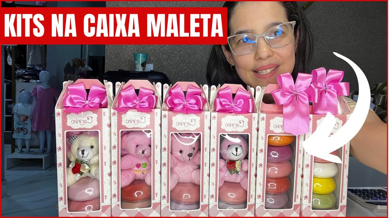 09 KITS NA CAIXA MALETA | ESPECIAL FIM DE ANO