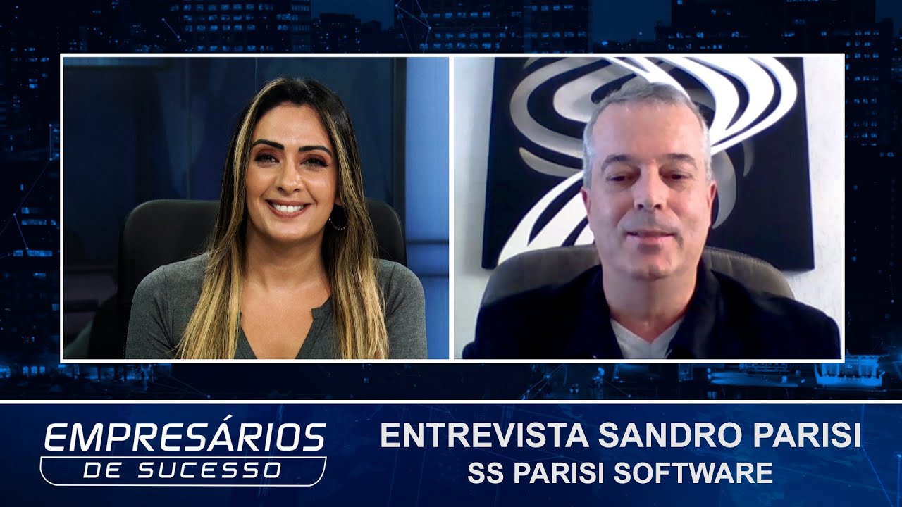 ENTREVISTA SANDRO PARISI, SS PARISI SOFTWARE, EMPRESÁRIOS DE SUCESSO TV