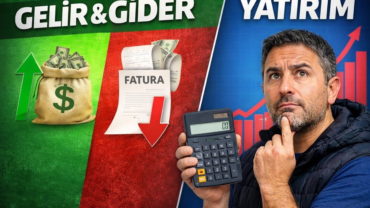 Paran Nereye Gidiyor? Gelir – Gider Hesabı + Doğru Yatırım Planı