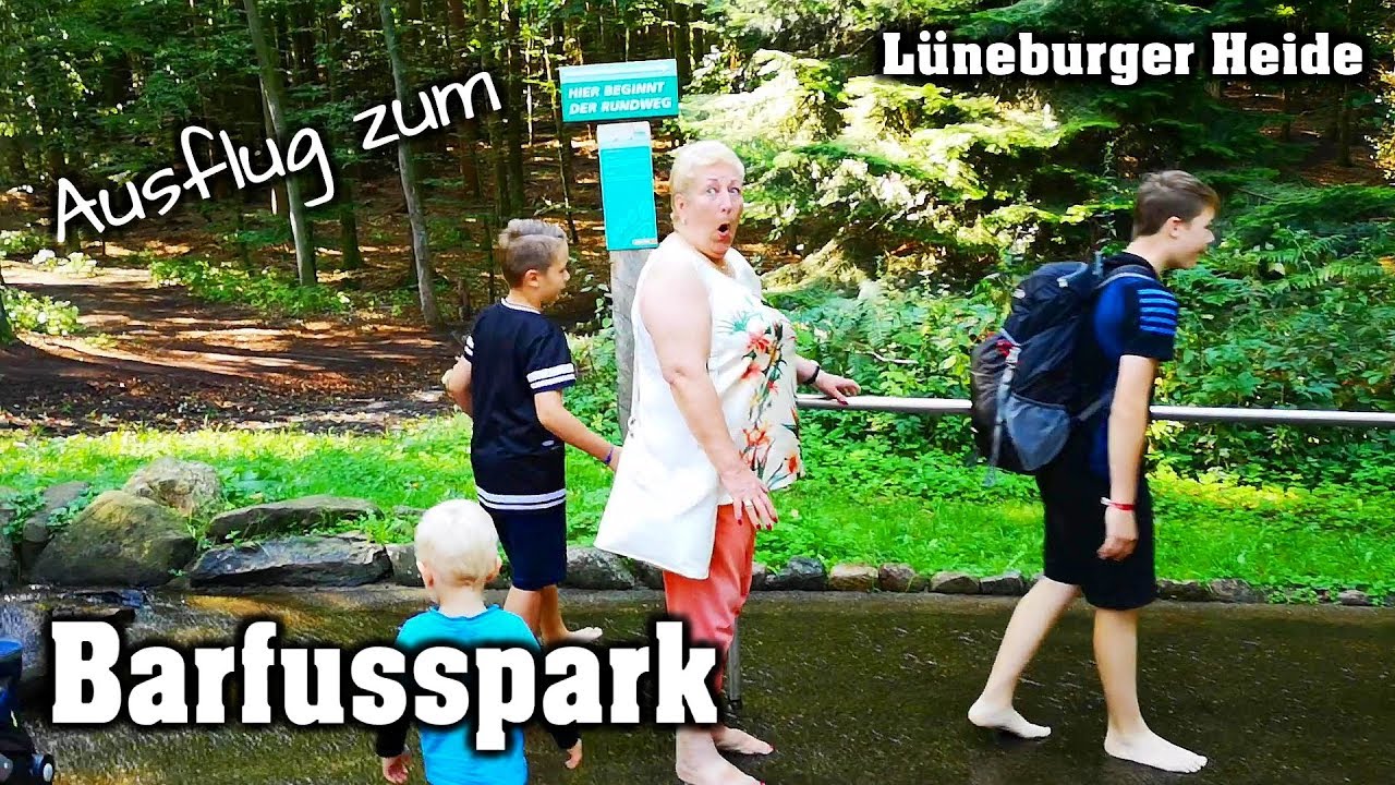 Ausflug zum Barfußpark Egestorf | Vlog | Hängeseilbrücke | Lüneburger Heide | Hobbyfamilie