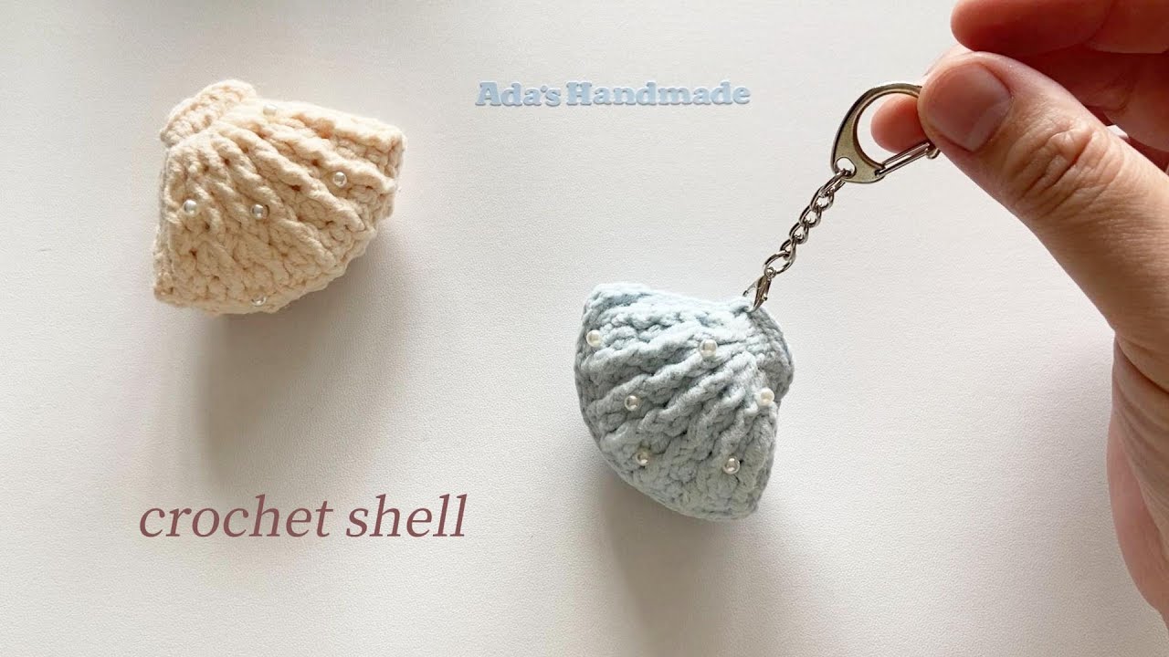How To Crochet the Shell | DIY Keychain | Crochet Tutorial
