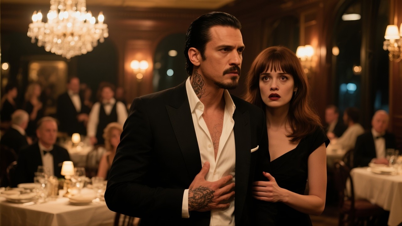 She Slipped a Note Under the Mafia Boss’s Drink — “You’re Being Watched. Table Four.”