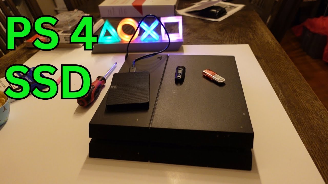 How To Install Drive In PS4