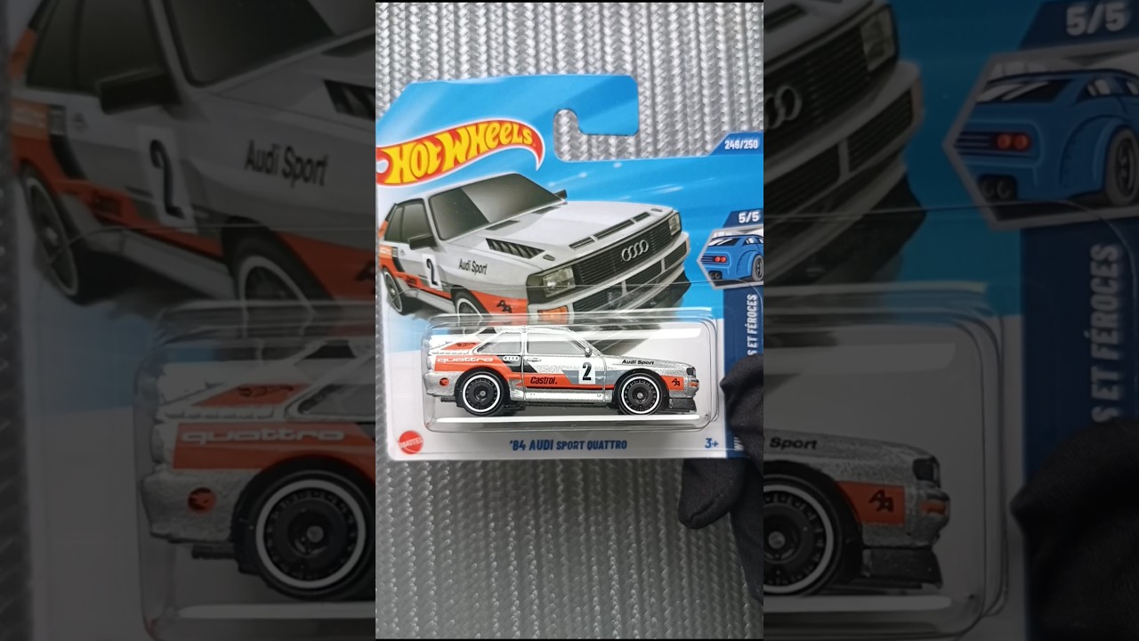 Hot Wheels '84 Audi Sport Quattro TH #hotwheels #audi #quattro