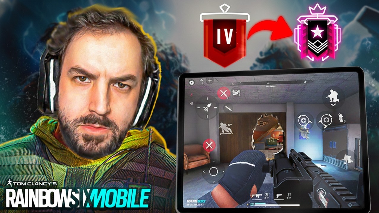 🔴 RACE TO MASTER RANK IN RAINBOW SIX MOBILE GLOBAL LAUNCH 🔴 OLD 🔴