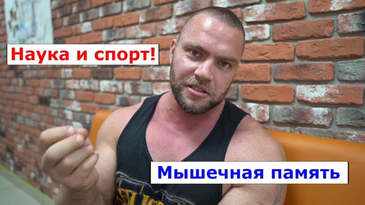 Наука и спорт! Мышечная память  Откат после курса