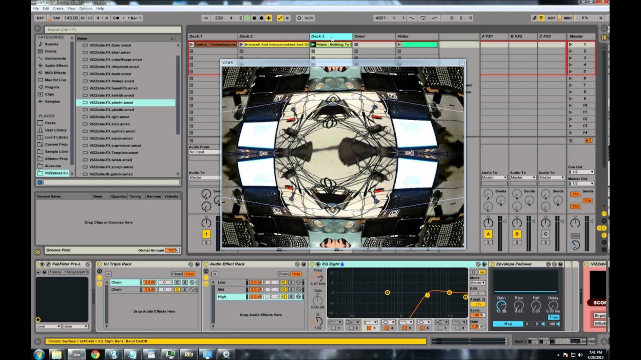 Vizzable 2 Ableton DJ Tutorial