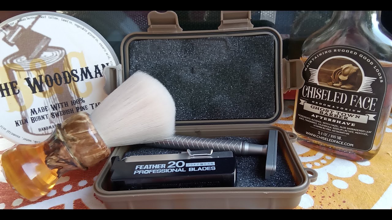  Shave Video # 473 Camp Shave Ballenclaugh The Woodsman Shave Soap