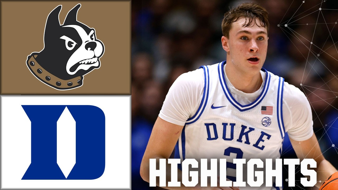 Wofford Terriers vs. Duke Blue Devils | Full Game Highlights | ESPN College Basketball