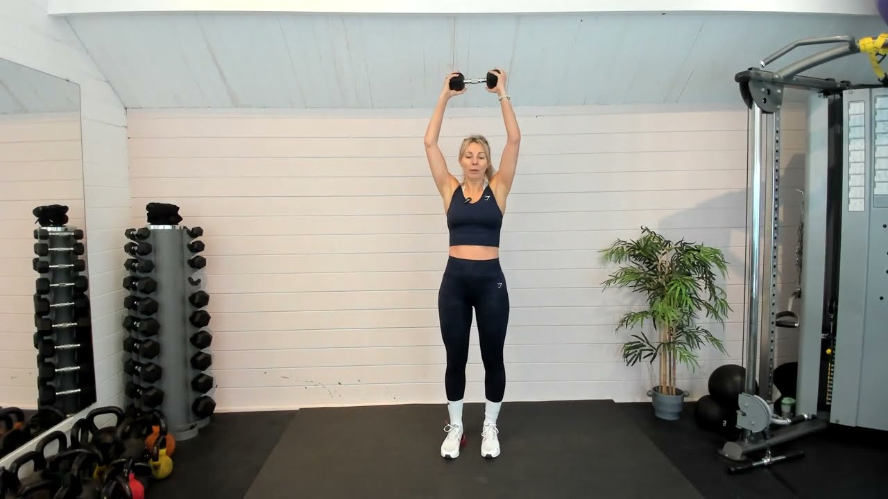 30 MIN CARDIO & CORE BURN 🔥 | One Dumbbell Full Body Sweat at Home