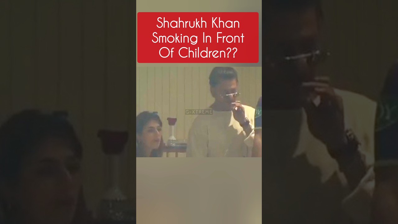 Shahrukh Khan Got Caught Red Handed Smoking In Eden Gardens #gxtremeshorts #shorts