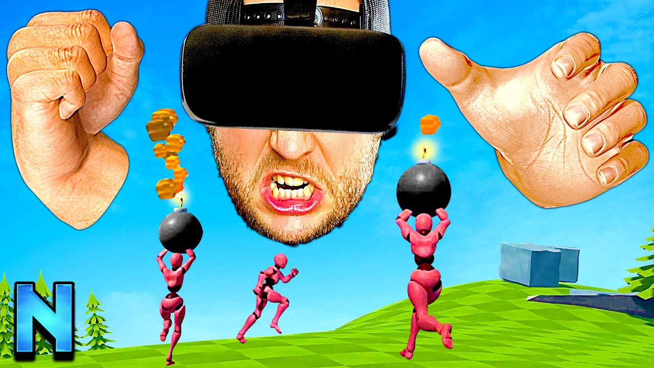 You’ve NEVER Seen Multiplayer LIKE THIS - Goliath in VR vs Davids on PC!